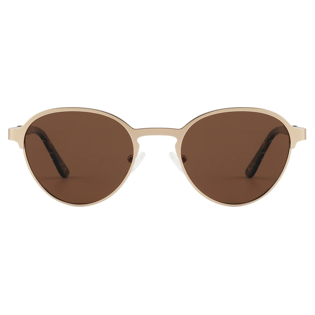Occhiali da sole rotondi in metallo JT-GLT9169 - Joyiris Eyewear