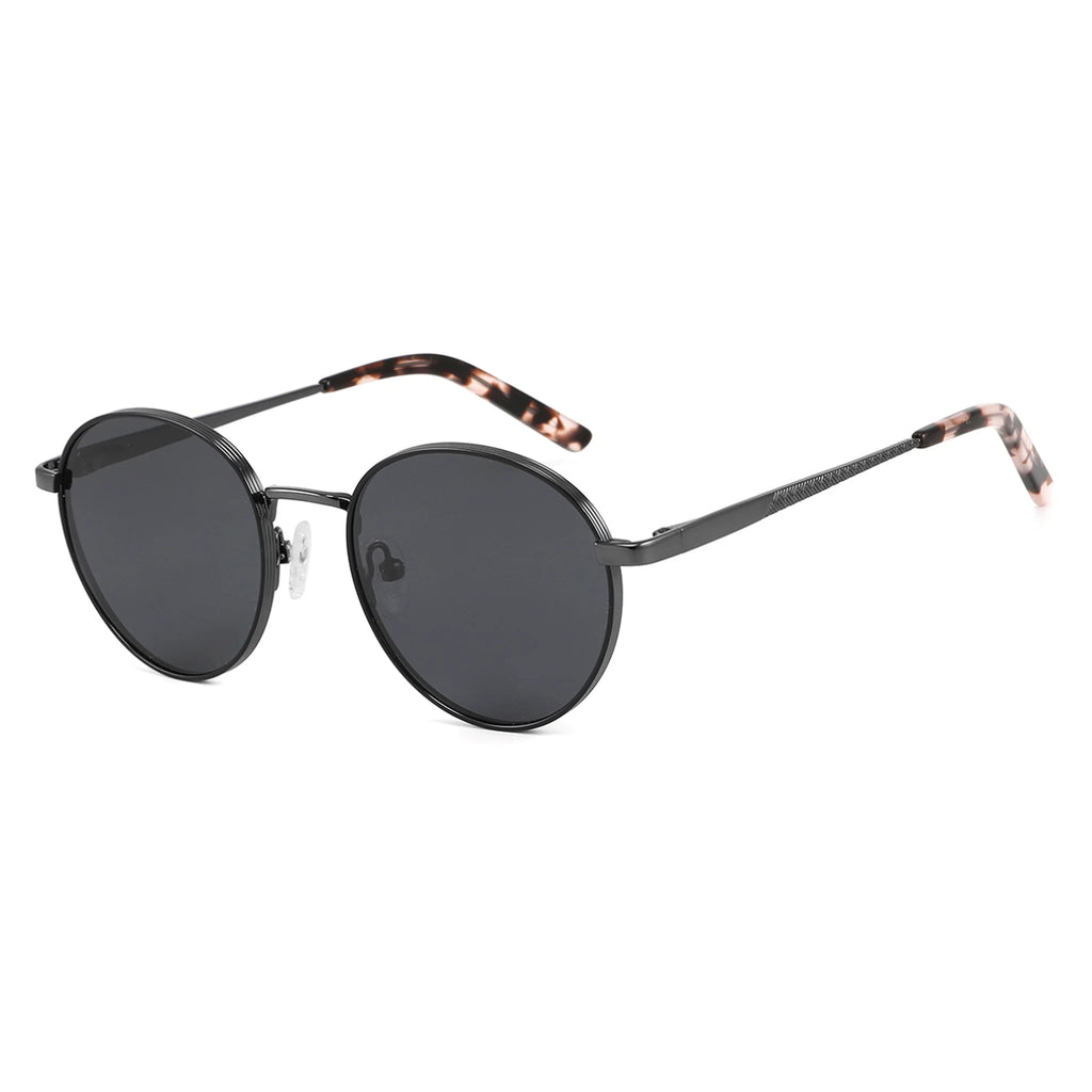 Occhiali da sole rotondi in metallo JT-GLT9176 - Joyiris Eyewear