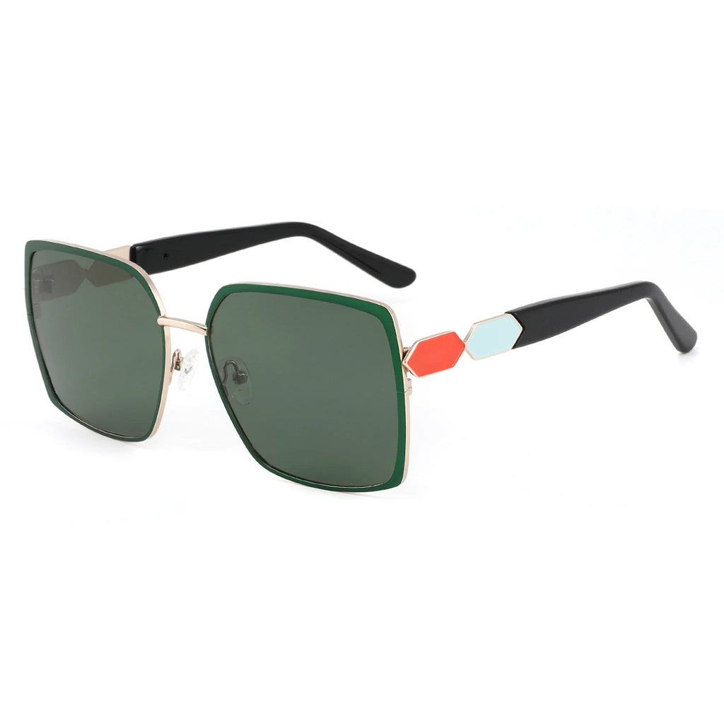Occhiali da sole quadrati in metallo JT-GLT9179 - Joyiris Eyewear