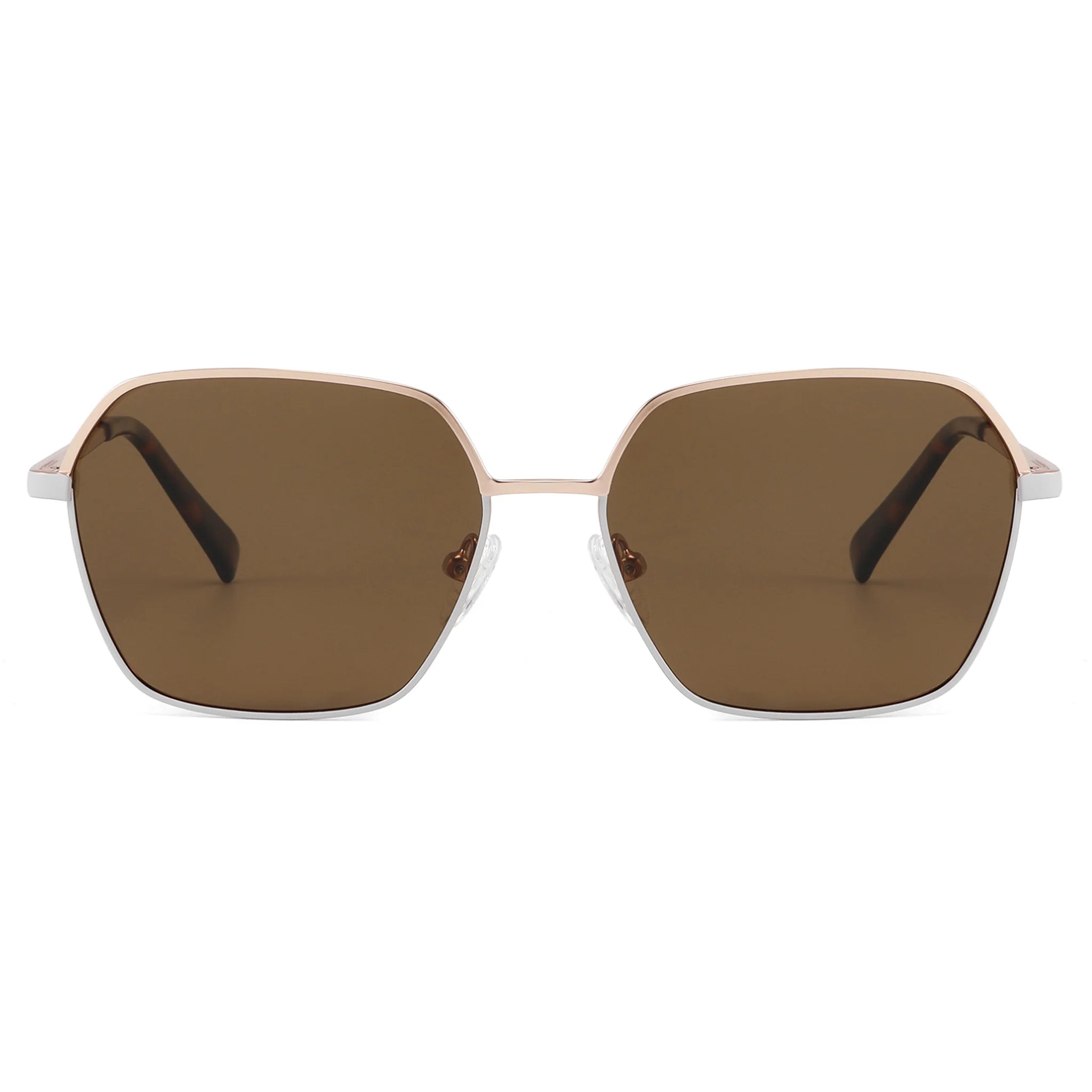 Occhiali da sole geometrici in metallo JT-GLT9190 - Joyiris Eyewear