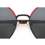 Occhiali da sole geometrici in metallo JT-GLT9210 - Joyiris Eyewear