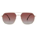 Occhiali da sole geometrici in metallo JT-GLT9212 - Joyiris Eyewear