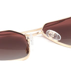 Occhiali da sole geometrici in metallo JT-GLT9212 - Joyiris Eyewear