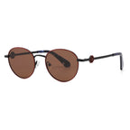 Occhiali da sole rotondi in metallo JT-GLT9213 - Joyiris Eyewear