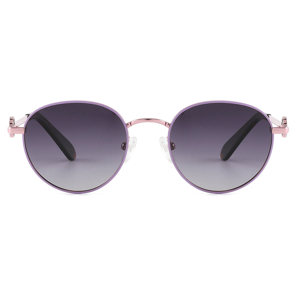 Occhiali da sole rotondi in metallo JT-GLT9213 - Joyiris Eyewear