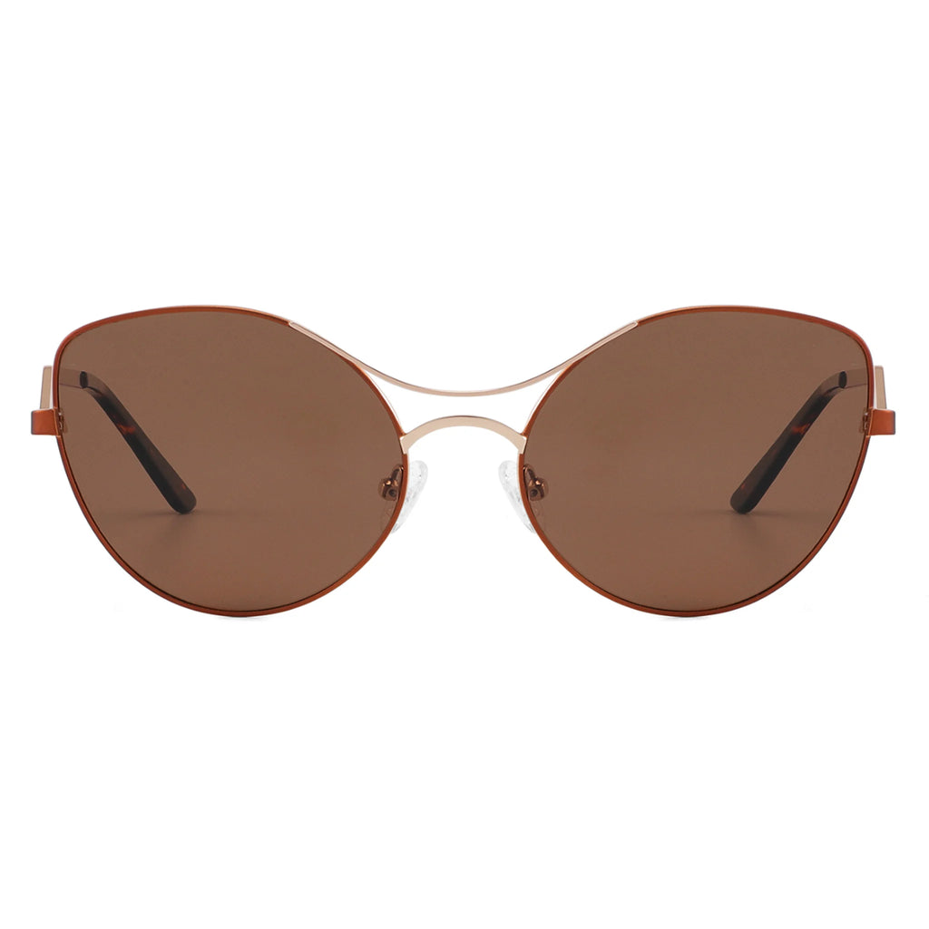 Occhiali da sole ovali in metallo JT-GLT9216 - Joyiris Eyewear