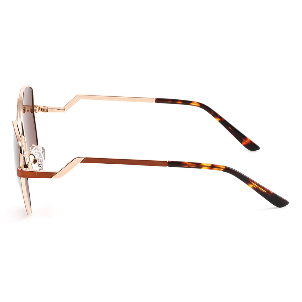 Occhiali da sole ovali in metallo JT-GLT9216 - Joyiris Eyewear