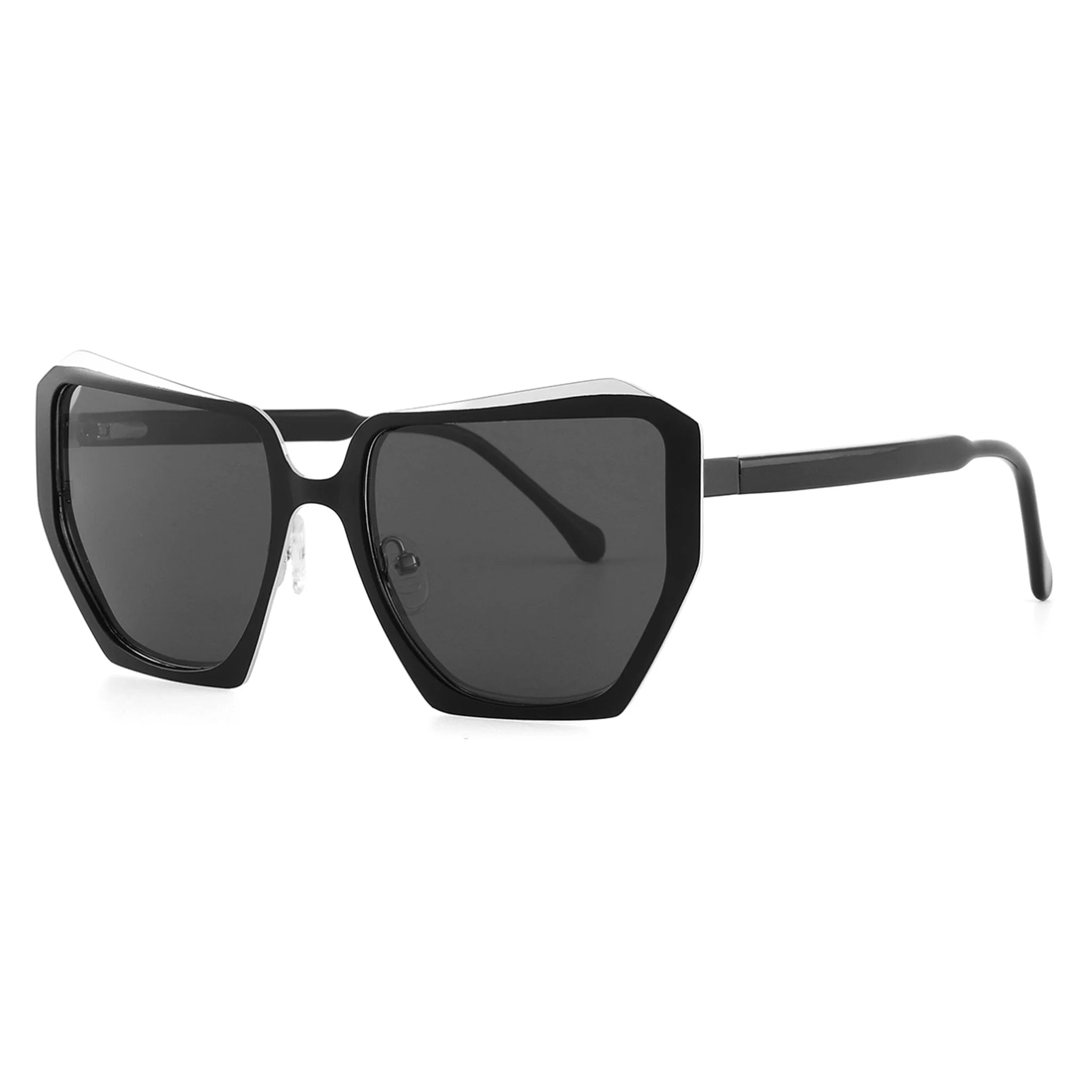 Occhiali da sole geometrici in metallo JT-GLT9218 - Joyiris Eyewear