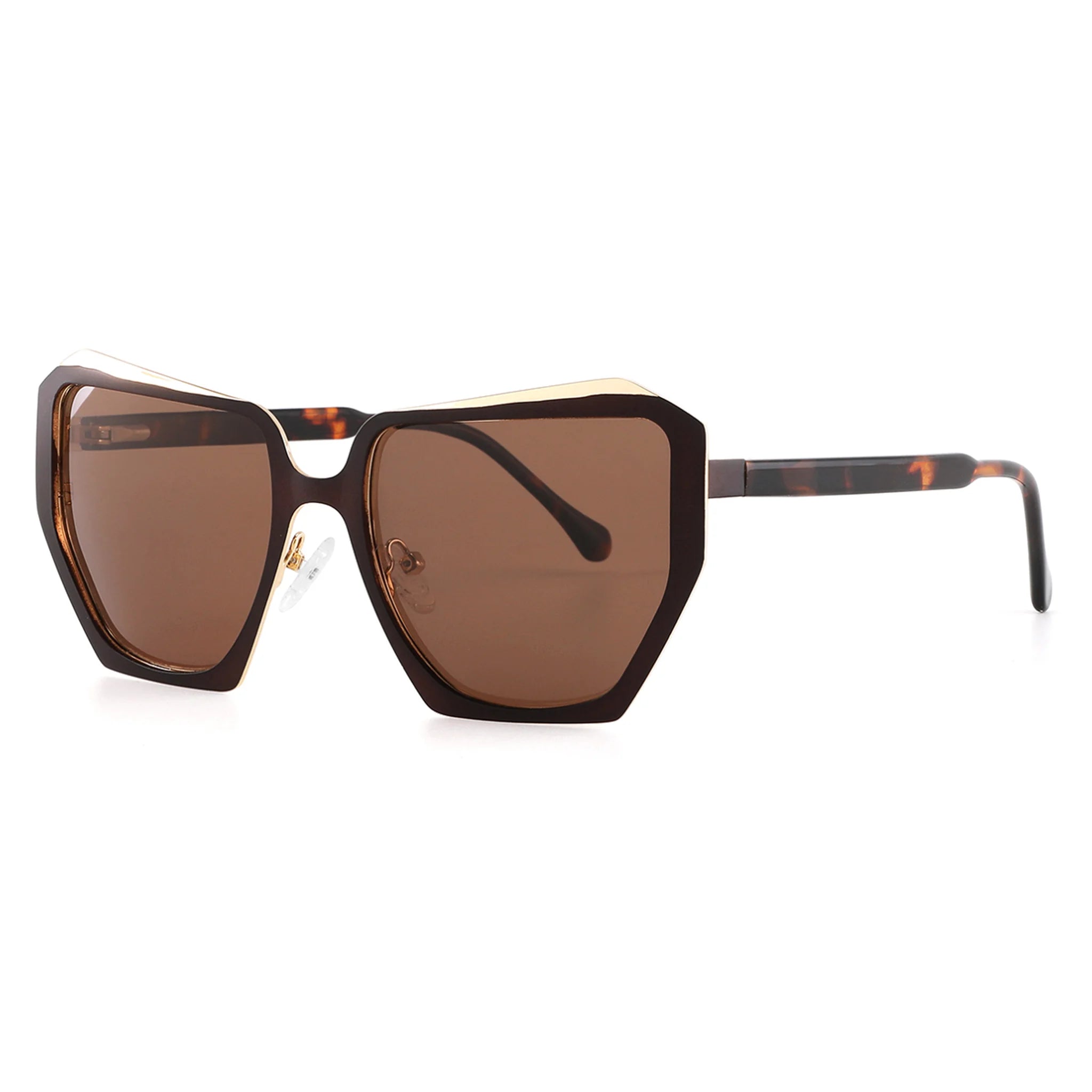 Occhiali da sole geometrici in metallo JT-GLT9218 - Joyiris Eyewear