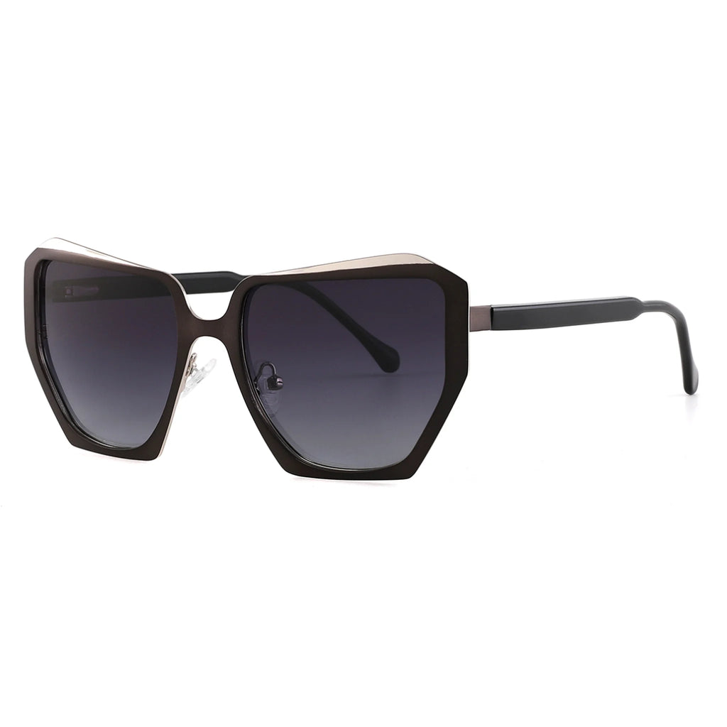 Occhiali da sole geometrici in metallo JT-GLT9218 - Joyiris Eyewear