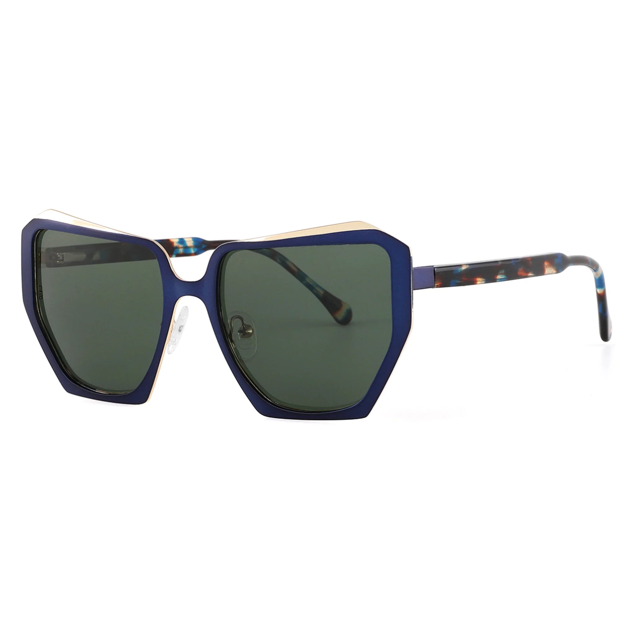 Occhiali da sole geometrici in metallo JT-GLT9218 - Joyiris Eyewear