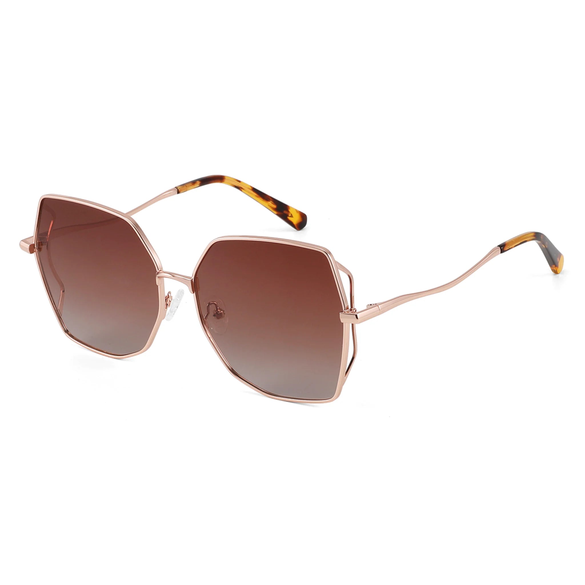Occhiali da sole geometrici in metallo JT-GLT9221 - Joyiris Eyewear