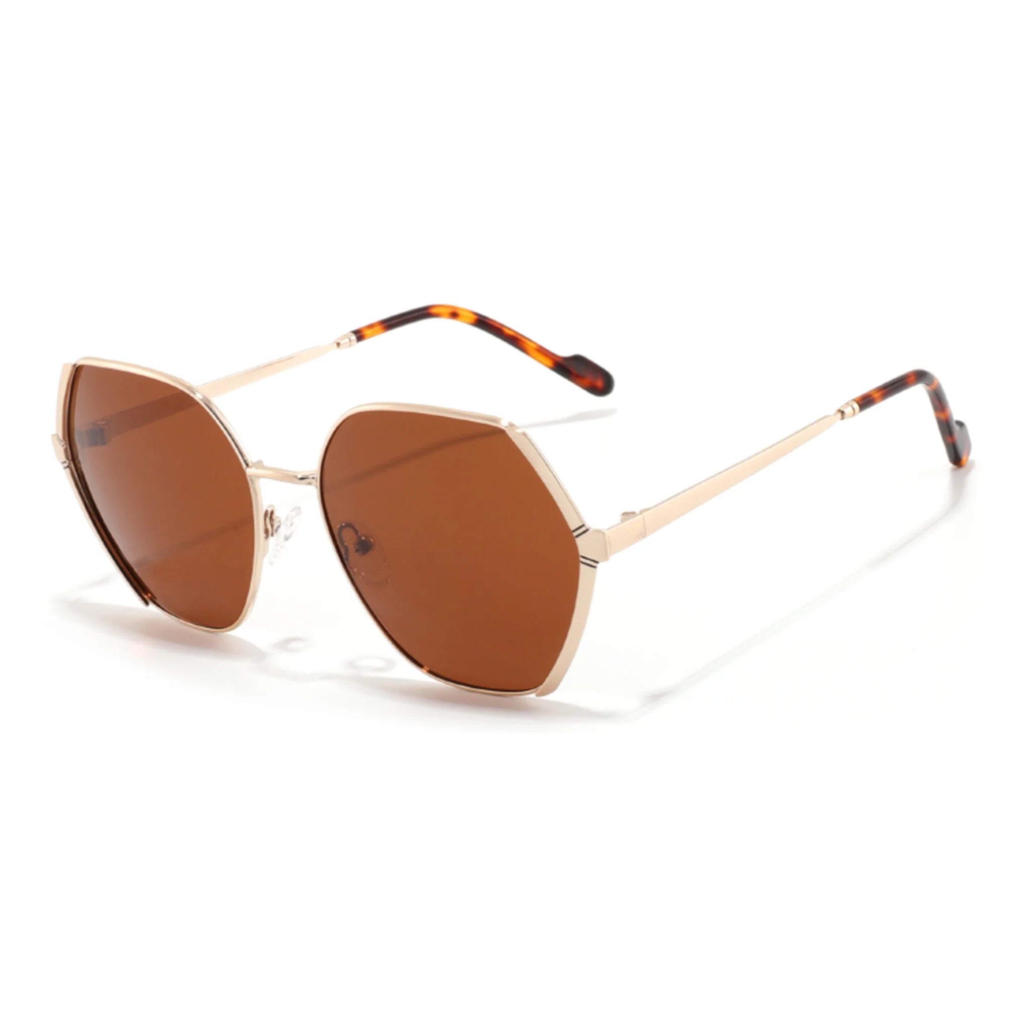 Occhiali da sole geometrici in metallo JT-GLT9231 - Joyiris Eyewear