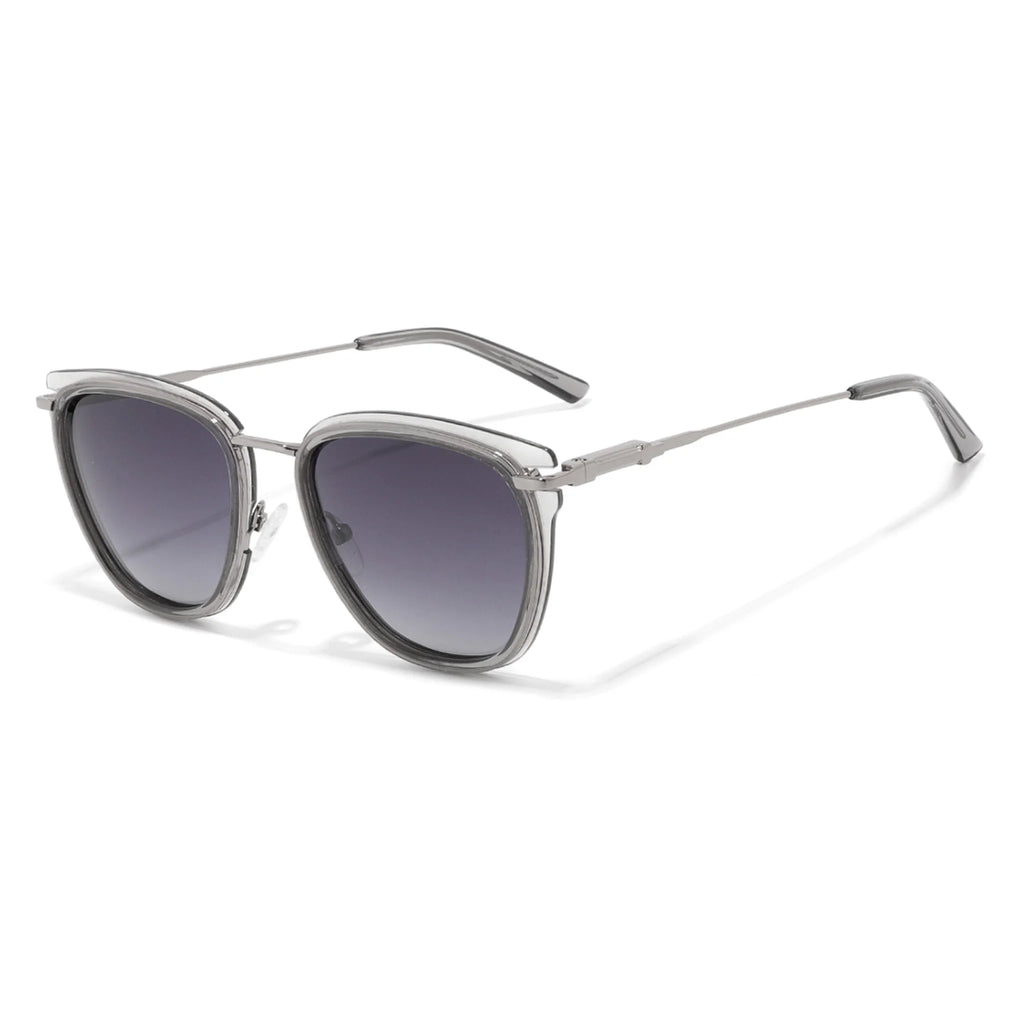 Occhiali da sole ovali in acetato e metallo JT-GLT9237 - Joyiris Eyewear