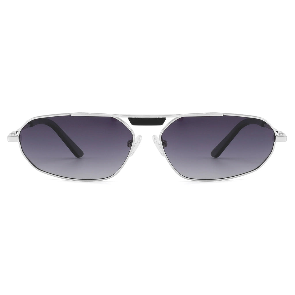 Occhiali da sole geometrici in metallo JT-GLT9247 - Joyiris Eyewear