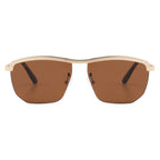 Occhiali da sole geometrici in metallo JT-GLT9256 - Joyiris Eyewear