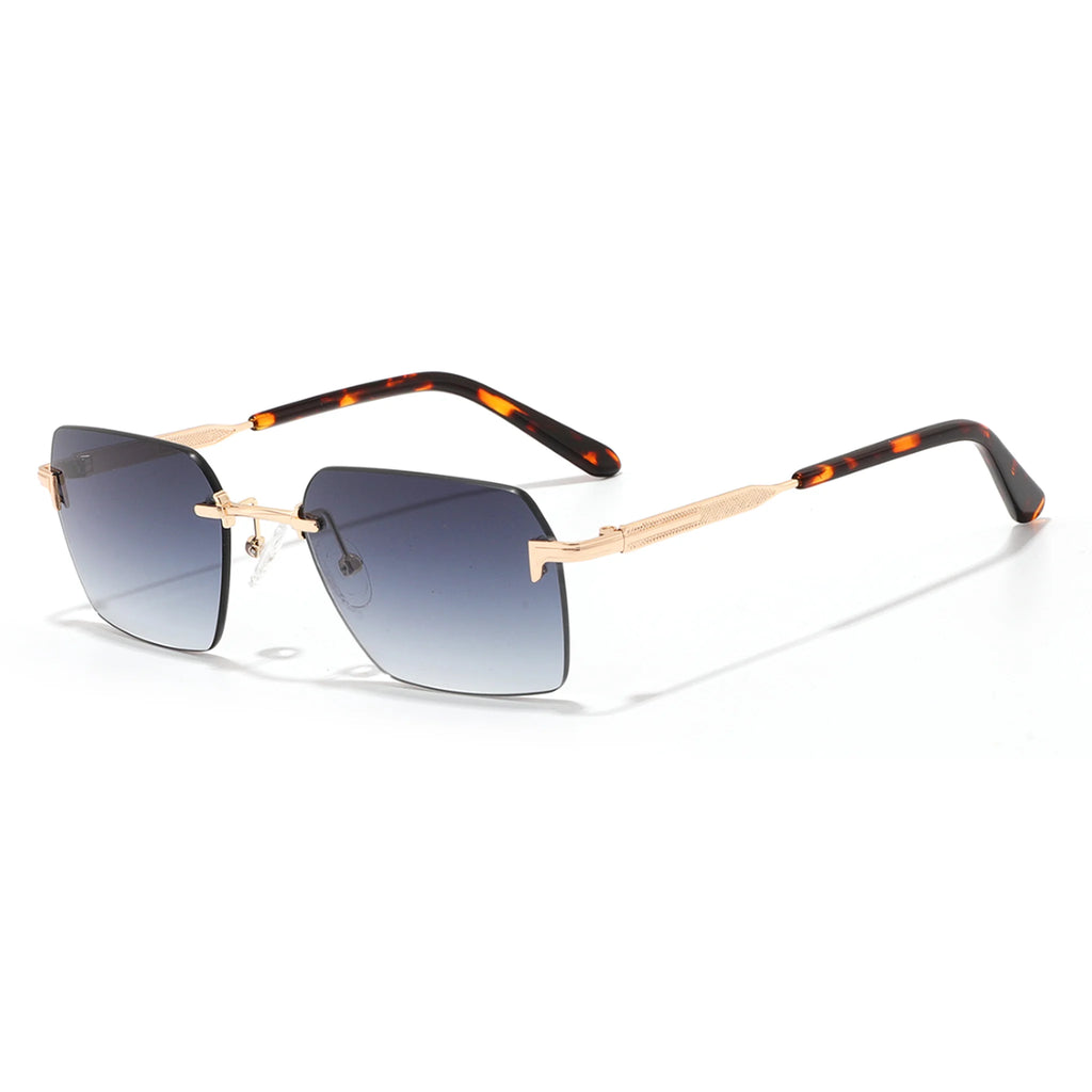 Occhiali da sole rettangolari in metallo JT-GLT9258 - Joyiris Eyewear