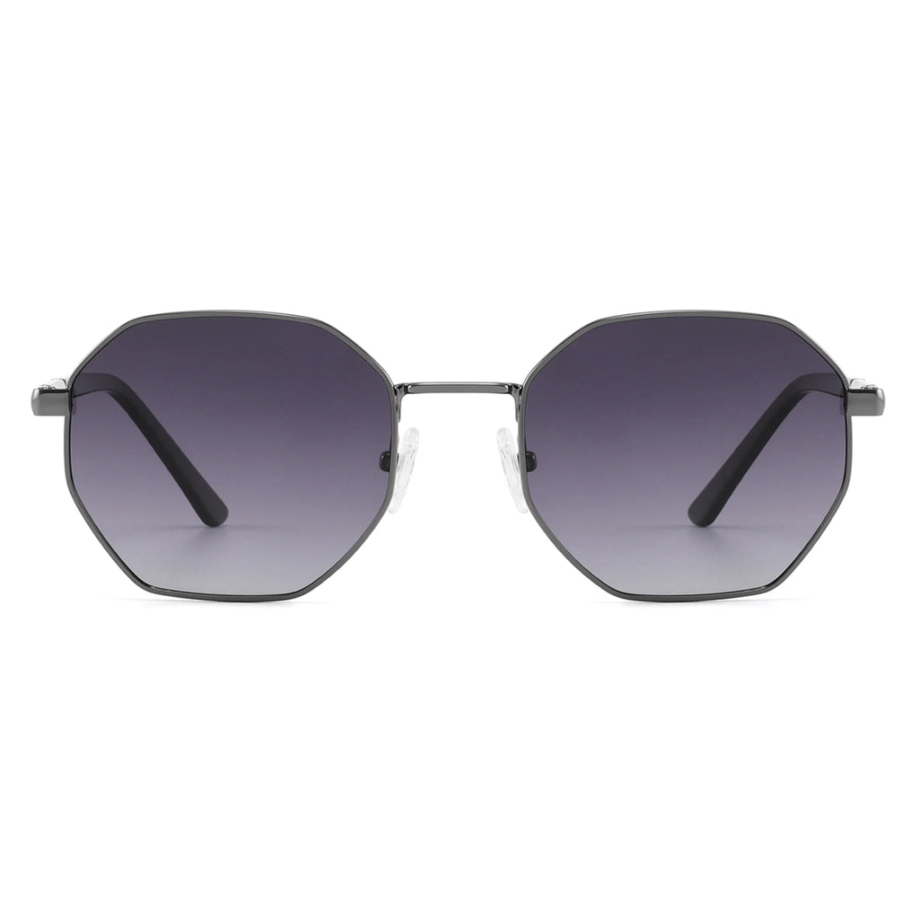 Occhiali da sole geometrici in metallo JT-GLT9260 - Joyiris Eyewear