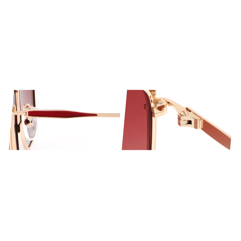 Occhiali da sole geometrici in metallo JT-GLT9270 - Joyiris Eyewear