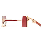 Occhiali da sole geometrici in metallo JT-GLT9270 - Joyiris Eyewear