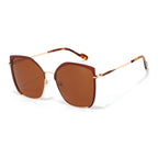 Occhiali da sole geometrici in metallo JT-GLT9270 - Joyiris Eyewear