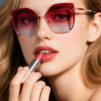 Occhiali da sole geometrici in metallo JT-GLT9270 - Joyiris Eyewear