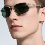 Occhiali da sole geometrici in metallo JT-GLT9280 - Joyiris Eyewear