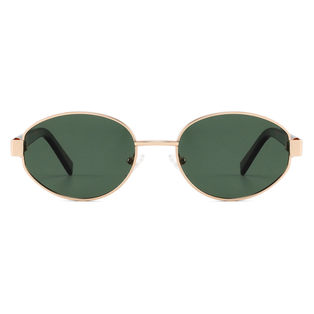 Occhiali da sole ovali in metallo JT-GLT9285 - Joyiris Eyewear