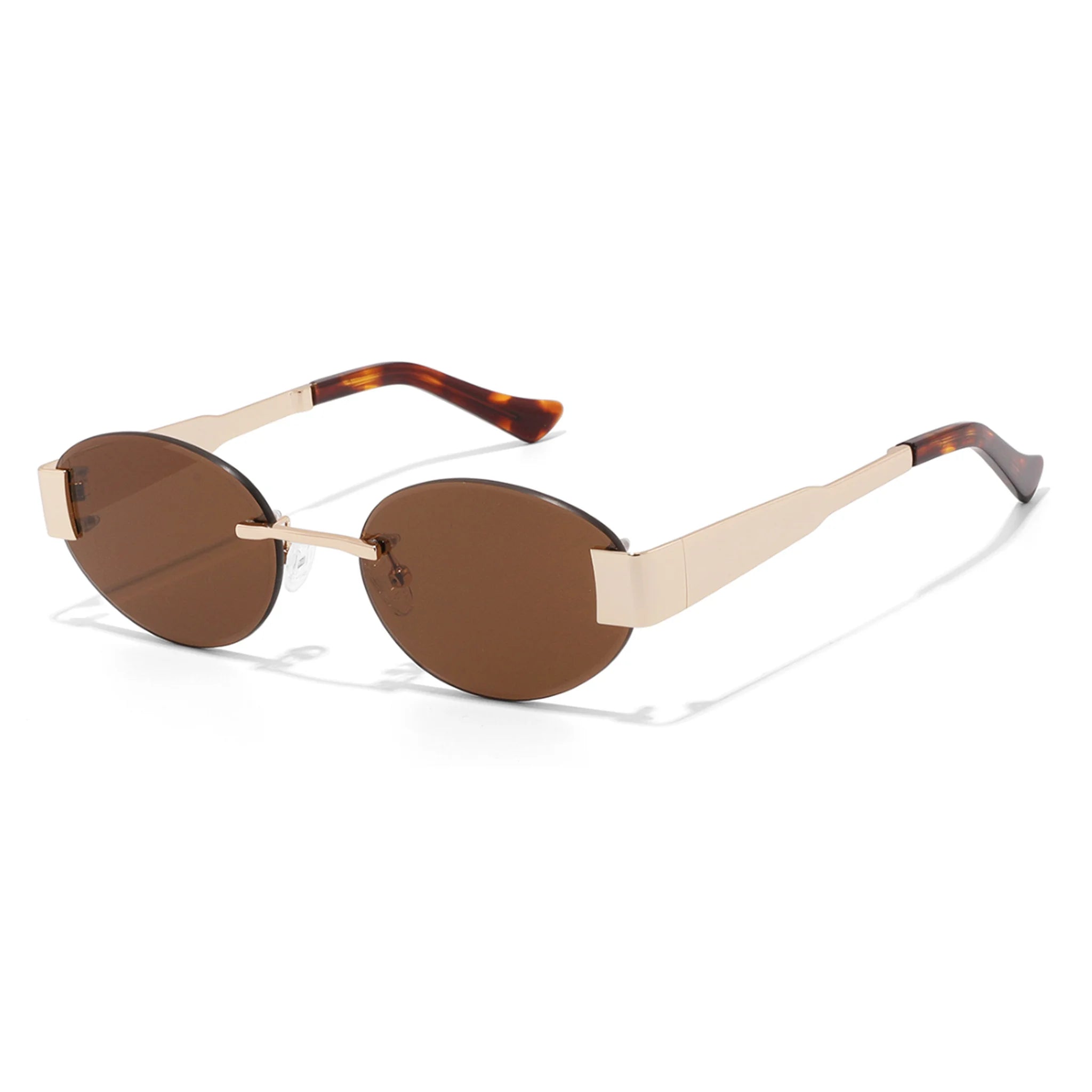 Occhiali da sole ovali in metallo JT-GLT9288 - Joyiris Eyewear