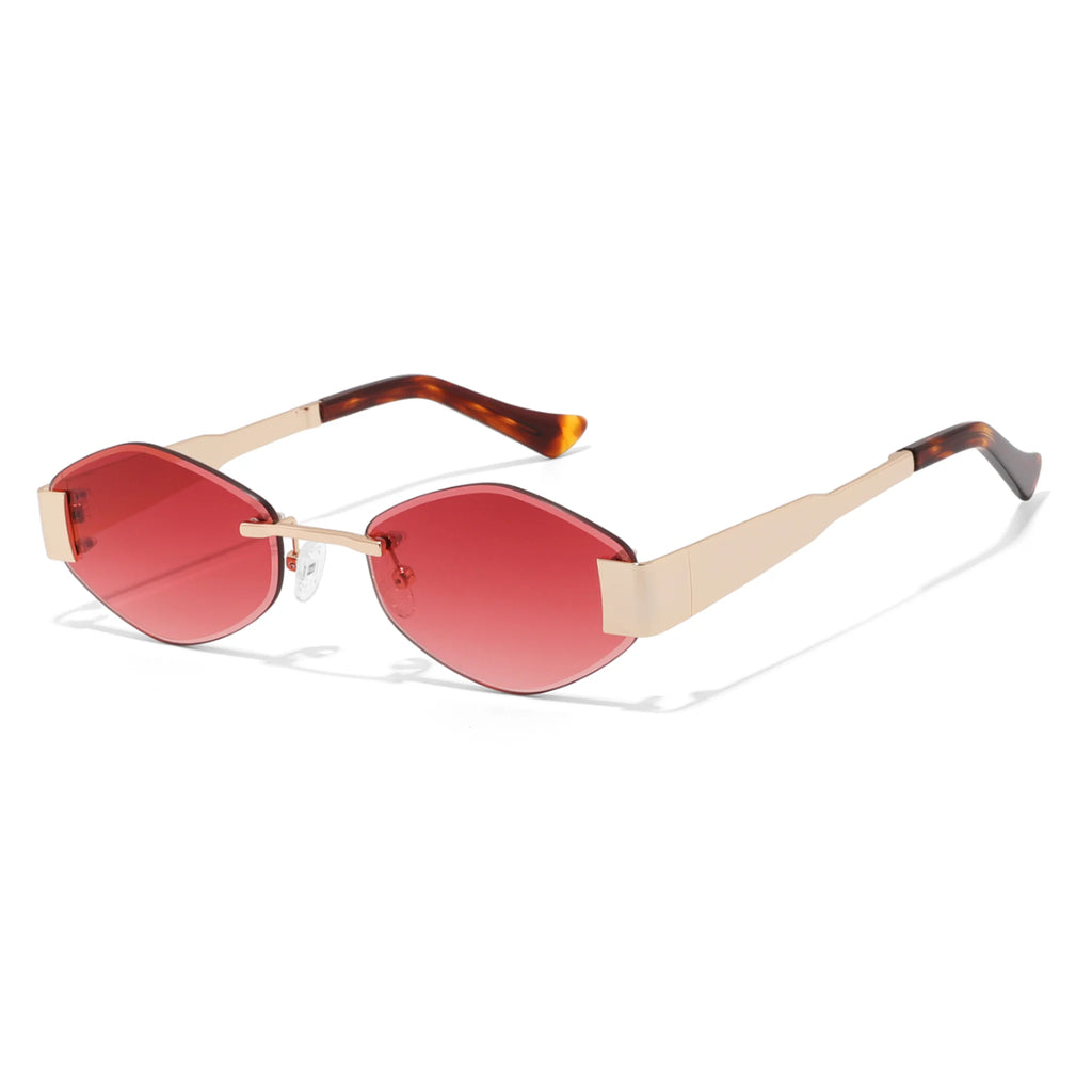 Occhiali da sole geometrici in metallo JT-GLT9290 - Joyiris Eyewear