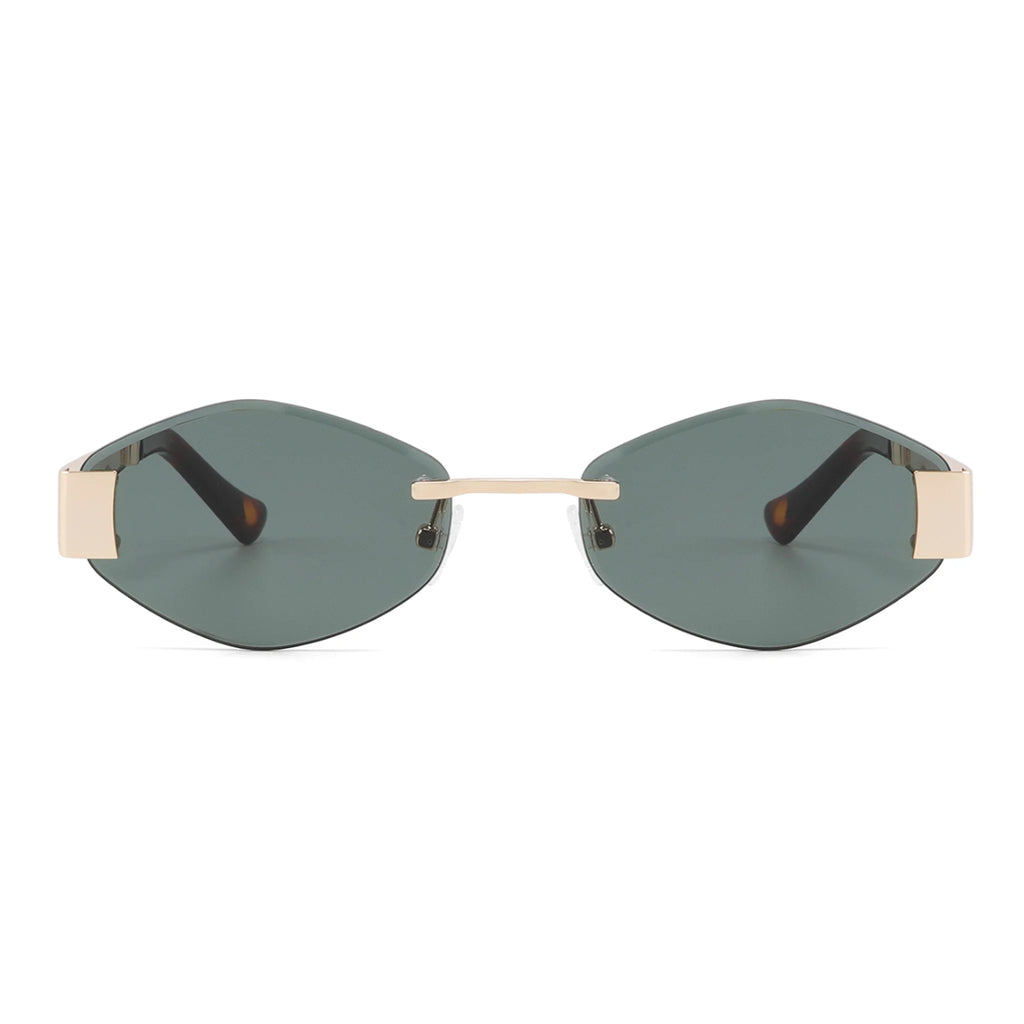 Occhiali da sole geometrici in metallo JT-GLT9290 - Joyiris Eyewear