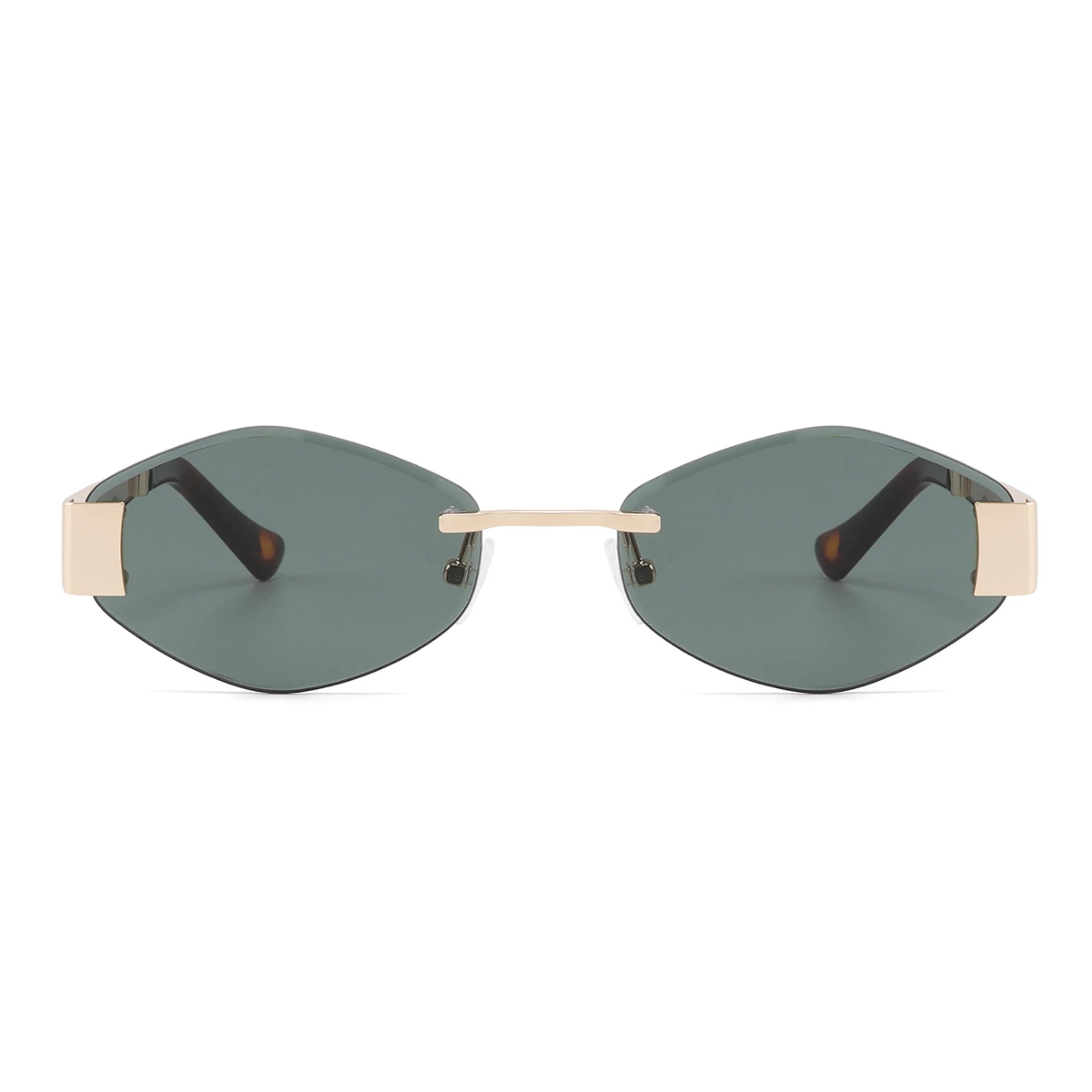 Occhiali da sole geometrici in metallo JT-GLT9290 - Joyiris Eyewear