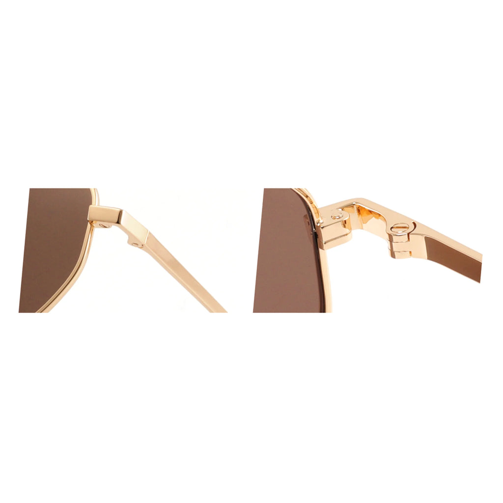 Occhiali da sole geometrici in metallo JT-GLT9303 - Joyiris Eyewear