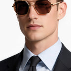 Occhiali da sole geometrici in metallo JT-GLT9303 - Joyiris Eyewear