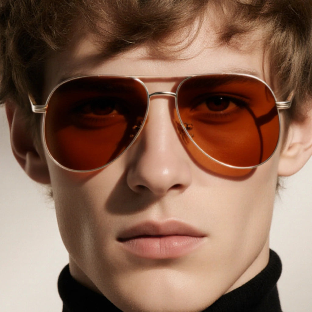 Occhiali da sole aviator in metallo JT-GLT9305 - Joyiris Eyewear