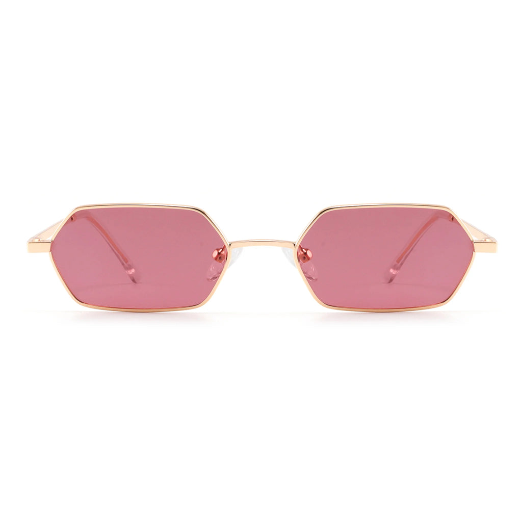 Occhiali da sole rettangolari in metallo JT-GLT9309 - Joyiris Eyewear
