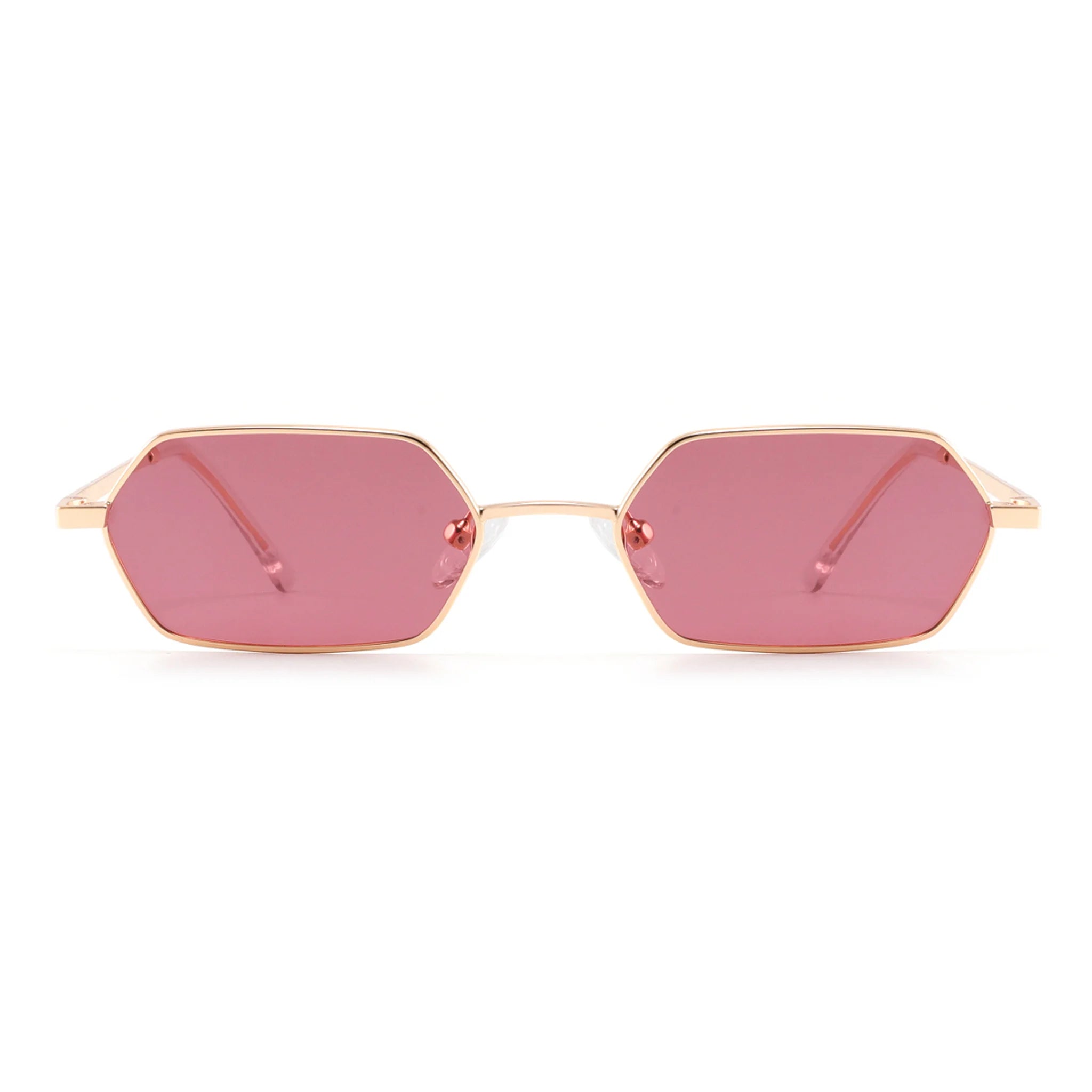 Occhiali da sole rettangolari in metallo JT-GLT9309 - Joyiris Eyewear