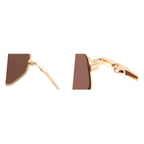 Occhiali da sole geometrici in metallo JT-GLT9311 - Joyiris Eyewear