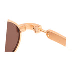 Occhiali da sole ovali in metallo JT-GLT9316 - Joyiris Eyewear