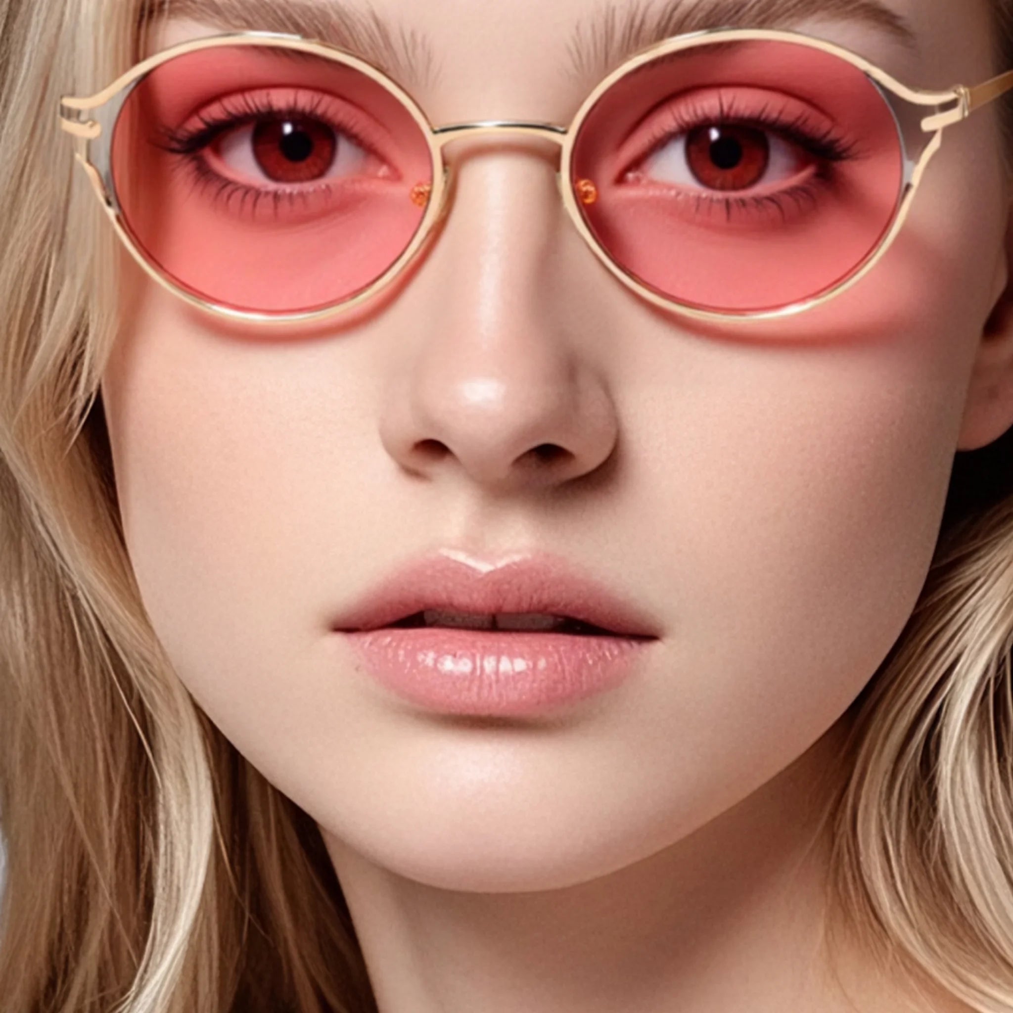 Occhiali da sole ovali in metallo JT-GLT9320 - Joyiris Eyewear