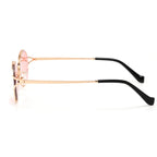 Occhiali da sole ovali in metallo JT-GLT9320 - Joyiris Eyewear