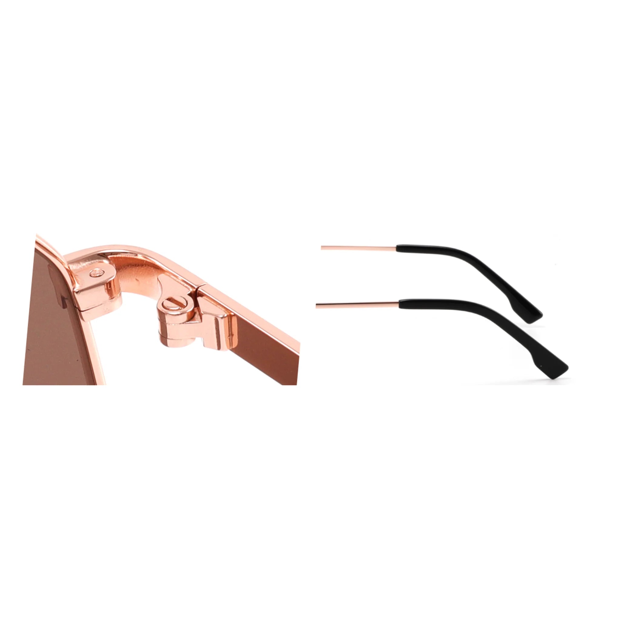 Occhiali da sole geometrici in metallo JT-GLT9325 - Joyiris Eyewear