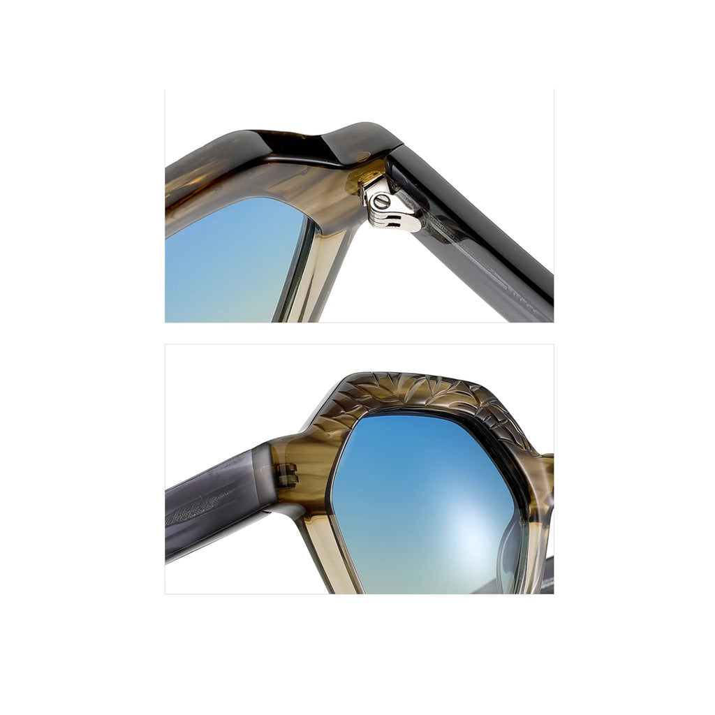 Produttore di occhiali in acetato geometrico JY-96185 - Joyiris
